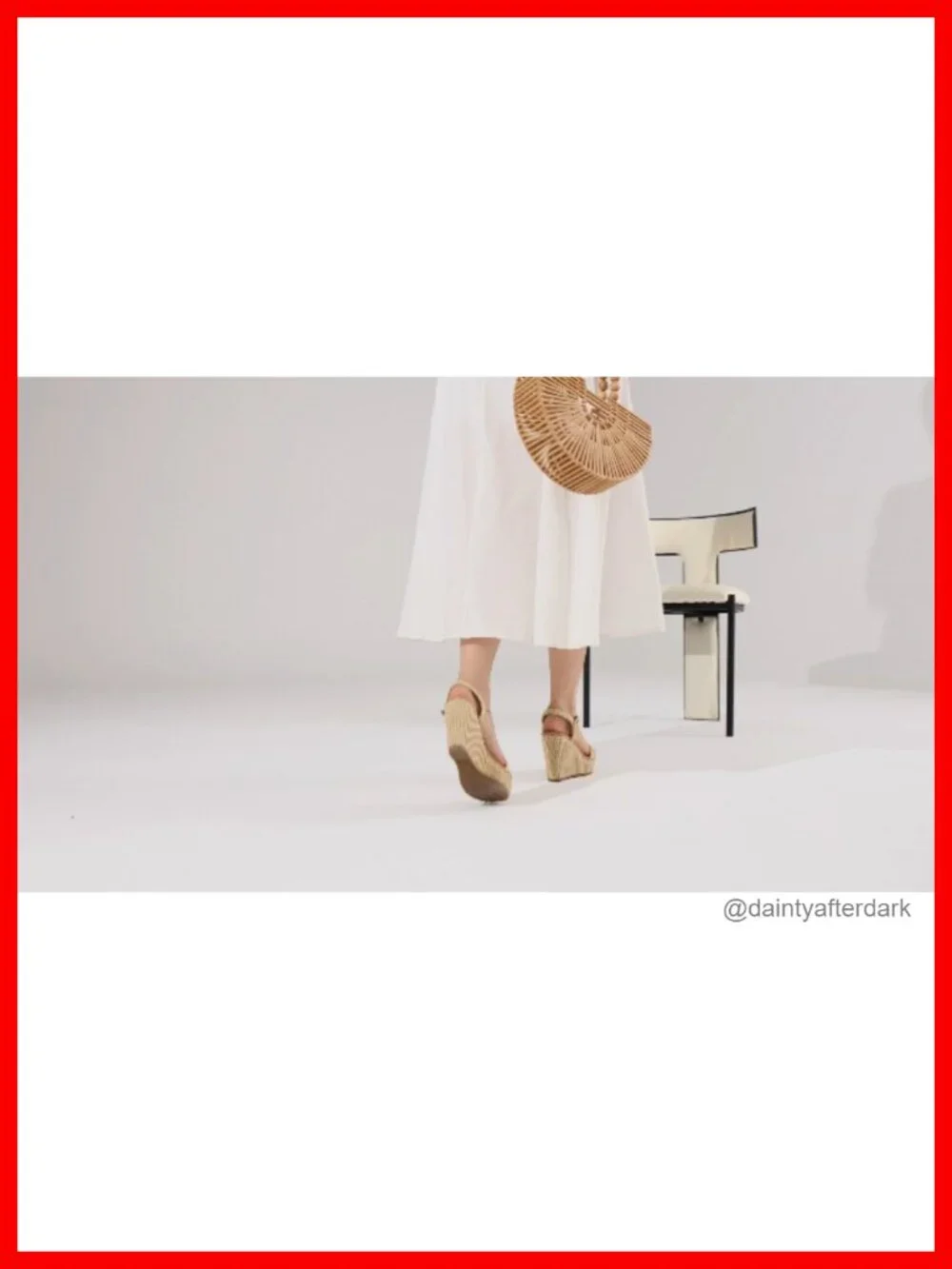 Espadrille Wedge Sandals for Women - Open Toe Platform with Jute Heel